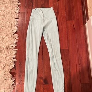 Blue lulu lemon leggings